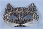 Cat Lace Half Mask