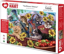 Sunflower Kittens 1,000 PIece Puzzle