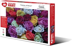 Palette of Roses by William Carr 1,000 Piece Puzzle
