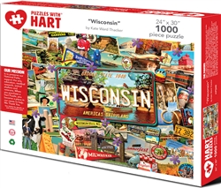 Wisconsin 1,000 Piece Puzzle