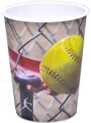 Girl's Fastpitch Softball 16oz Souvenir Cup