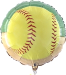 Girl's Fastpitch Softball 18in Foil Balloon
