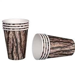 Cut Timber 12oz Paper Cups