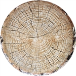 Cut Timber 15 Inch Platter