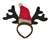 REINDEER ANTLERS WITH SANTA HAT