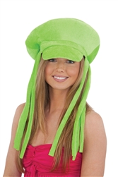 Green Octopus Hat