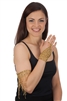 Gold Beaded Wrist Cuff Set