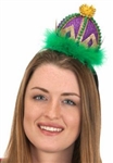 Mardi Gras Crown Headband