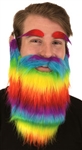 Rainbow Beard and Eyebrows