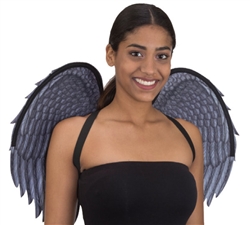 Grey Angel Wings