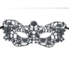 Grey Floral Lace Mask