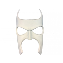 White Long Bat Mask