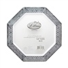 Silver Lacetagon 9.25" Plates