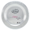 Clear Pebbled Plates 10.25"