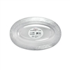 Clear Pebbled Oval Bowls 32 oz