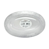 Clear Pebbled Oval Bowls 48 oz