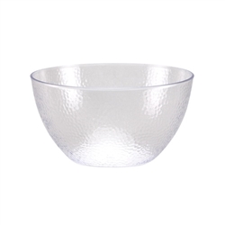 Clear Pebbled Bowls 60 oz