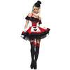 PRETTY PLAYING CARD COSTUME - XS