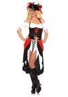 PIRATE BEAUTY COSTUME - EXTRA LARGE
