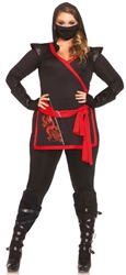 Ninja Assassin 3X/4X Adult Costume