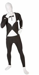 Tuxedo XXLarge Morphsuit -Adult