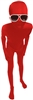 Red Morphsuit Medium Kid