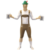 Lederhosen Morphsuit Adult Medium Costume