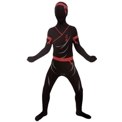 Kids Ninja Morphsuit Medium Costume