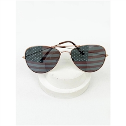 American Flag Aviator Sunglasses