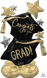 Congrats To You Grad 51" Shaped Foil Balloon