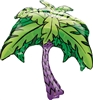 Palm Tree Shaped Mylar Balloon