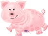 Pig 25 Inch Jumbo Mylar Balloon