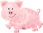 Pig 25 Inch Jumbo Mylar Balloon