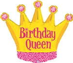 Birthday Queen Mylar Balloon