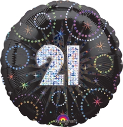21st Party Balloon