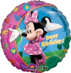 Minnie Happy Birthday Mylar Balloon