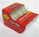 Clear Tape 3 Pack