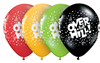 Over the Hill Confetti Latex Balloons (11 in)