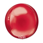 Orbz Red Mylar Balloon