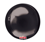 Orbz Black Mylar Balloon