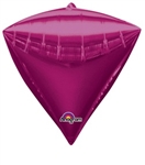 Diamond Bright Pink Mylar Balloon