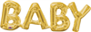 PHRASE "BABY" GOLD AIR FILLED