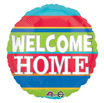 Welcome Home Stripes Mylar