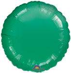 Green 18 Inch Round Mylar