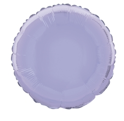 Lavender Round Mylar Balloon