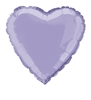 Lavender Heart Mylar Balloon