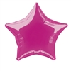 Hot Pink Star Mylar Balloon