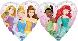 Princess Dream Big Heart Mylar