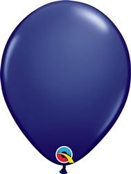 11" Navy (100 per Carton) Latex Balloons