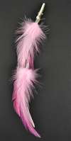Feather Clip Pinks Hackle Feathers